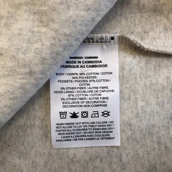 Nike Sportswear Tech Fleece Full Zip Hoodie White/Heather DD4688-100 Multi Size - Picture 5 of 12